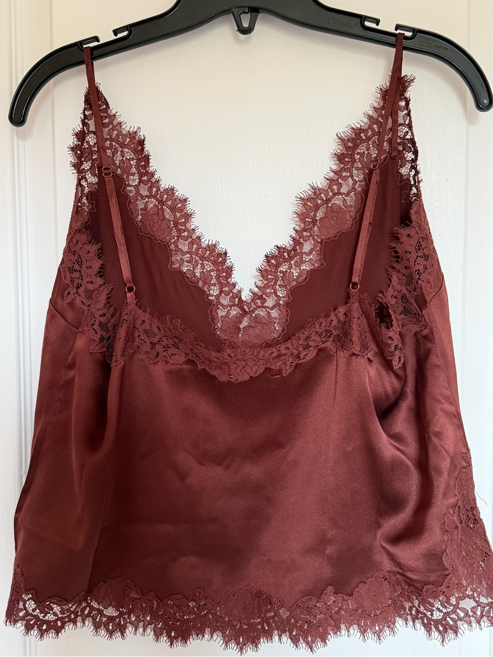 Dôen Lace Trim Silk Cami BNWT - Picture 6 of 7